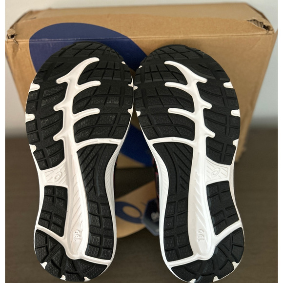 ASICS Gel Contend 7 Running Sneakers Grey Red Extra Wide - Mens 8 - Picture 7 of 10